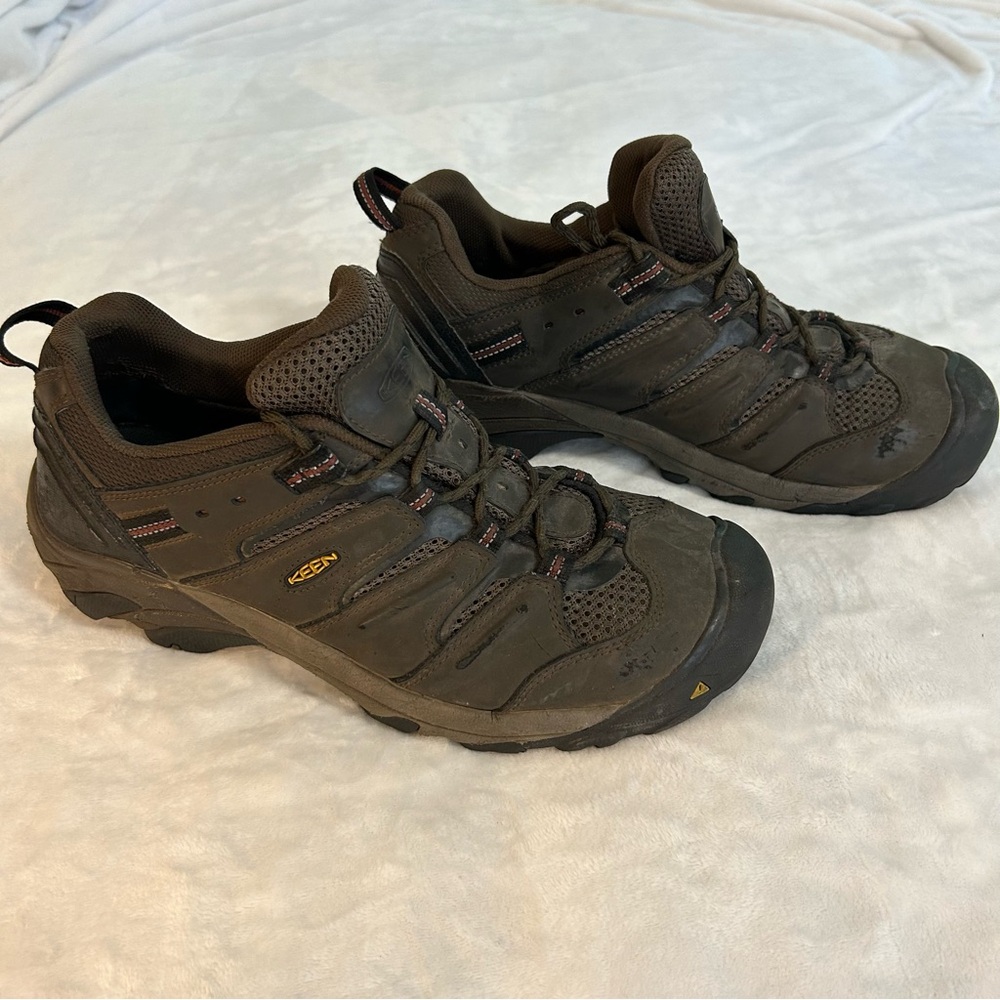 Keen Men's Lansing II Low Steel Toe Electrical Hazard Work Shoes 1023205D sz 12D